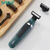 VGR Premium Cordless Rechargeable IPX5 Fully Waterproof Dual Sided OneBlade Trimmer & Shaver 3 Trimming Combs for complete Beard Styling & Body Hair Trimming
