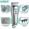 VGR V-071 Hair Clipper |Rechargable| For Men assorted colors (gold-sliver)