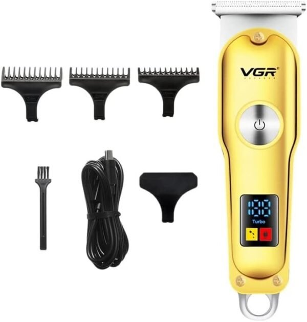VGR V-290 Hair trimmer with Led display |USB charging |For Men | Dry