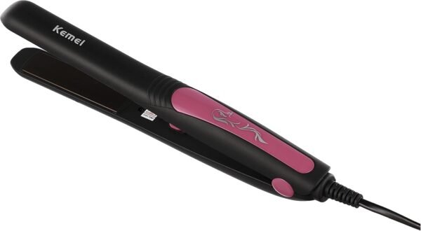 KM-328 Electric Hair Straightener Black