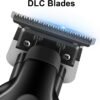 KEMEI 2299 Trimmer Professional Cordless Hair Clipper for Men Electric Beard Trimmers Barber Hair Cuttings Kit, Zero Gapped T Blade Trimmers for Men, KM-2299