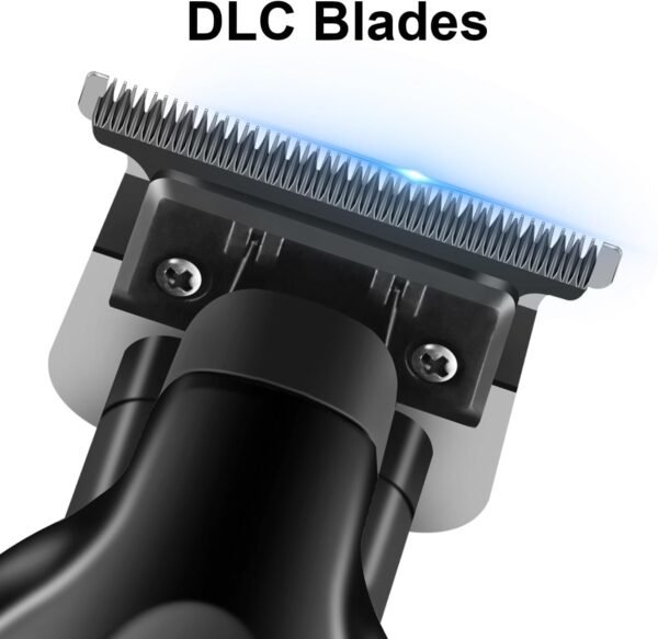KEMEI 2299 Trimmer Professional Cordless Hair Clipper for Men Electric Beard Trimmers Barber Hair Cuttings Kit, Zero Gapped T Blade Trimmers for Men, KM-2299
