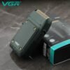 VGR V-353 Professional Ultra Thin Electric Shaver - Rechargeable Razor for Face Care, Beard Trimmer With Reciprocating Blade, USB Travel Shaver for Men - Green