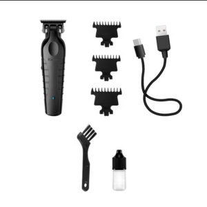 KEMEI 2299 Trimmer Professional Cordless Hair Clipper for Men Electric Beard Trimmers Barber Hair Cuttings Kit, Zero Gapped T Blade Trimmers for Men, KM-2299