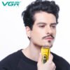 Figur 332 Professional USB Rechargeable Cordless Shaver Wet and Dry Shaver (Gold)