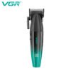 Vgr V-003 Ultra Premium Professional 9000 Rpm 2 Speed Hair Clipper Set Metal Housing Ceramic & Powder Metallurgic Blade Digital Display 2500 Battery 4 Adjustable Taper Lever 6 Guide Comb (Green)