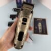 VGR Premium Metal Housing Hair Clipper LED Display, powder metallurgic Blade 5500-7000 RPM 4 Speed motor auto testing button USB charging 4 adjustable Taper Lever 8 Guide combs Runtime 250 min, V-005